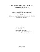 Một số giải pháp nâng cao chất lượng cán bộ, công chức huyện Yên Thuỷ