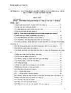 Phân tích tình hình chi phí và đề xuất các biện pháp nhằm hoàn thiện vấn đề tập hợp chi phí.