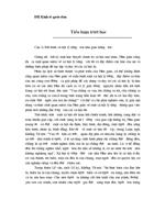 Mô hình xã hội lý tưởng mà nho giao hướng tới