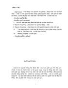 Vận dụng các nguyên tắc phương pháp luận của qui luật lượng - chất và mối quan hệ biện chứng giữa nguyên nhân - kết quả của triết học Mác - Lênin để phân tích tình hình Việt Nam trước xu thế toàn cầu