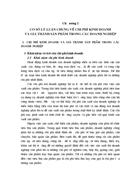 Thực tế tình hình thực hiện quản lý chi phí kinh doanh và giá thành sản phẩm tại công ty Dệt vải Công Nghiệp Hà Nội