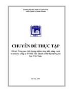 Nâng cao chất lượng nhằm tăng khả năng cạnh tranh của công ty TNHH Tấn Thành trên thị trường tin học Việt Nam