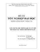 Xây dựng hệ thống quản lý hồ sơ nhân sự theo mô hình SaaS