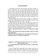 Công tác quản lý lao động ở Công Ty Cổ Phần Diêm Thống Nhất.