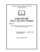 Hoàn thiện hạch toán TSCĐ tại HTX vận tải Tín Lợi
