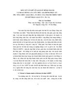 Một số vấn đề về lịch sử hình thành và hoạt động của tổ chức gia đình phật tử - phương thức giáo dục, tu học của thanh thiếu niên tín đồ phật giáo ở nước ta