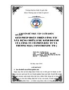 Giải pháp hoàn thiện công tác xây dựng chiến lược kinh doanh của công ty Cổ phần Đầu tư và thương mại ( Constrexim – TM )