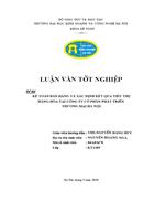 Kế toán bán hàng và xác định kết quả tiêu thụ hàng hóa tại công ty cổ phần phát triển thương mại hà nội