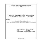 Một số giải pháp nhằm hoàn thiện bộ chứng từ trong thanh toán xuất nhập khẩu