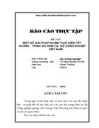 Một số giải pháp nhằm thực hiện tốt chương trình iso 9000 tại bộ công nghiệp Việt nam