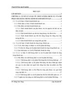 Nâng cao chất lượng dịch vụ trong kinh doanh nhà hàng tại khách sạn Bảo Sơn Hà Nội - Thực trạng, phương hướng và giải pháp