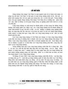 Báo cáo thực tập tại Cụm cảng hàng không miền Bắc.