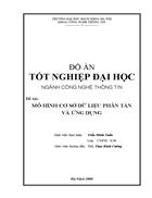 Mô hình Cơ sở dữ liệu phân tán và ứng dụng vào hệ cơ sở dữ liệu quốc gia về Kinh tế-Xã hội