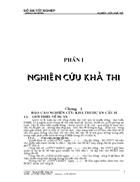 Khoa cau duong nghien cuu kha thi