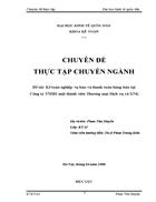 Kế toán nghiệp vụ bán và thanh toán hàng bán tại Công ty TNHH một thành viên Thương mại Dịch vụ và XNK