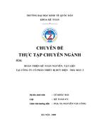 Hoàn thiện kế toán nguyên, vật liệu tại công ty cổ phần thiết bị bưu điện - nhà máy 2