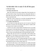 Sa thải nhân viên và một số vấn đề liên quan.