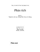 Nghiên cứu tạo dáng điện thoại di động