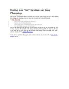 Hướng dẫn tút lại nhan sắc bằng Photoshop
