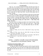 Giải pháp nâng cao chất lượng thẩm định tín dụng tại Sở giao dịch I - Ngân hàng Công Thương Việt Nam