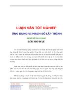 Ứng dụng vi mạch số lập trình