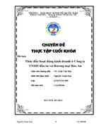 Thúc đẩy hoạt động kinh doanh ở Công ty TNHH đầu tư và thương mại Bảo An