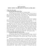 Phân tích và đánh giá tình hình biến động Chỉ số giá tiêu dùng năm 2006 và 3 tháng đầu năm 2007