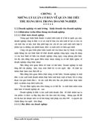 Một số giải pháp nhằm nâng cao chất lượng công tác quản trị tiêu thụ hàng hoá tại Xí nghiệp chế biến thuỷ đặc sản xuất khẩu Hà Nội