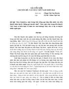 Theo Kundera một trong bốn tiếng gọi hấp dẫn nhất của tiểu thuyết hiện đại là tiếng gọi của trò chơi Theo anh chị trong tiểu thuyết Việt Nam có biểu hiện về tính trò chơi không Hãy cho ví dụ và thuyết minh ngắn gọn