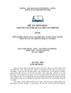 Một số biện pháp nâng cao hiệu qủa tuyển dụng nguồn nhân sự tại văn phòng cơ quan TƯ Đoàn