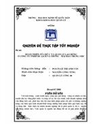 Hoàn thiện tổ chức và quản lý lao động ở Công ty TNHH Du lịch và thương mại Bảo Trung ODC 1