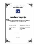 Hoàn thiện cơ cấu tổ chức của Cụng Ty Cổ phần Tư vấn Đầu tư và Xõy dựng Đường Sắt Giáo viên hướng dẫn