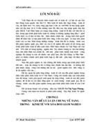 Mối quan hệ giữa tăng trưởng kinh tế với xóa đói giảm nghèo trong điều kiên phát triển kinh tế ở Viêt Nam