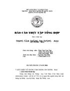 Báo cáo thực tập tổng hợp của Trung tâm thông tin Thương mại