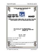 giảI pháp hoàn thiện công tác quản lý nguồn vốn tại nhct hà tây giai đoạn 2008 2010 Giáo viên hướng dẫn