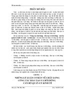 Nâng cao chất lượng đào tạo và bồi dưỡng cán bộ quản lý kinh tế ở nước ta hiện nay 1