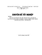 Một số giải pháp chủ yếu nhằm tăng lợi nhuận tại ngân hàng nông nghiệp và phát triển nông thôn huyện Quan Hoá Thanh HOá