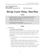 Bài tập Truyền thông Đàm phán