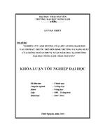 Nghiên cứu ảnh hưởng của liều lượng đạm bón vào thời kỳ trước trỗ đến sinh trưởng và năng suất của giống ngô LVN99 vụ xuân năm 2011