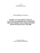 Nghiên cứu vi khuẩn và liệu pháp kháng sinh tại chỗ để dự phòng điều trị nhiễm khuẩn phổi phế quản bệnh viện ở bệnh nhân thông khí nhân tạo