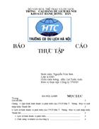 Báo cáo thực tập tổng hợp tại CTCP Đầu Tư Thương Mại và xuất nhập khẩu Thành Đô