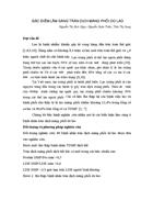 Nghiên cứu hiệu quả chẩn đoán TDMP thanh tơ do lao bằng PCR