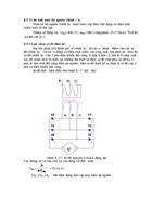 Tính toán máy biến áp chỉnh lưu