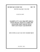 Nghiên cứu giá trị tiên đoán tình trạng thai của một số thăm dò trên bệnh nhân tiền sản giật tại bvpstw