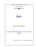 So sánh quan điểm về bản thể luận giữa các trào lưu triết học