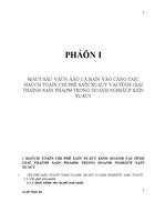 Hạch toán giá thành sản phẩm