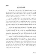 Đánh giá hiện trạng khai thác rừng ngập mặn để phục vụ cho mục đích nuôi tôm trên cơ sở đó sẽ đề xuất giải pháp sử dụng hợp lý tại xã Tam Hải Núi Thành Quảng Nam