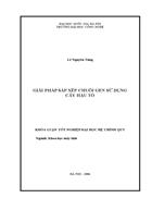 Giải pháp sắp xếp chuỗi gen sử dụng cây hậu tố