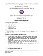 Thiết kế hệ thống quản lí chất thải rắn đô thị cho quận 2 TP HCM và qui hoạch đến năm 2035