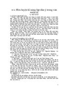 Rèn luyện kĩ năng lập dàn ý trong văn miêu tả